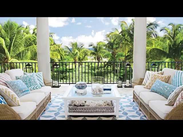 How To Create a Relaxing Outdoor Living Room | Seaside Design | Coastal Living