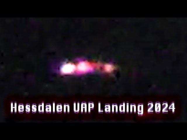 Project Hessdalen UAP Landing Event - Capturing the Hessdalen Nightcrawler 2024