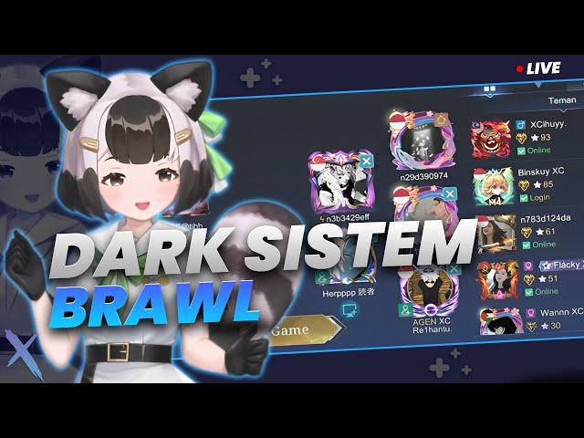 FINALIN G SIH ?!? DARK SISTEM BRAWL S2 - GAS CEK XCASH.GG - Pt7 #mobilelegends  #mlbb