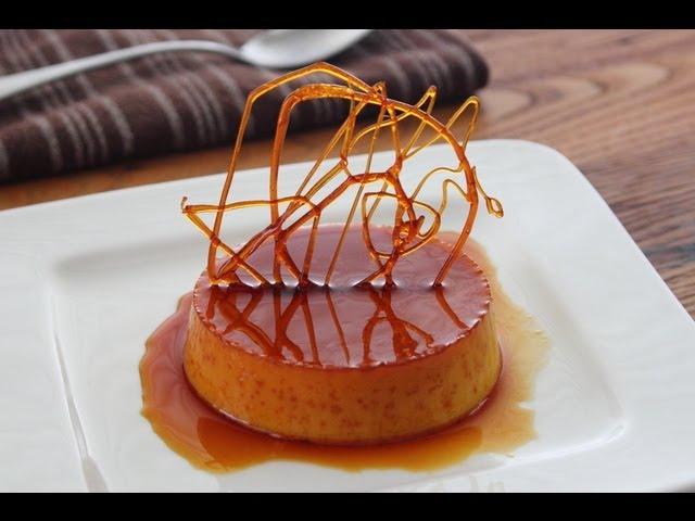 Creme Caramel - Creamy Baked Caramel Custard Dessert Recipe