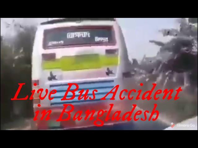 Live Bus Accident in Bangladesh.