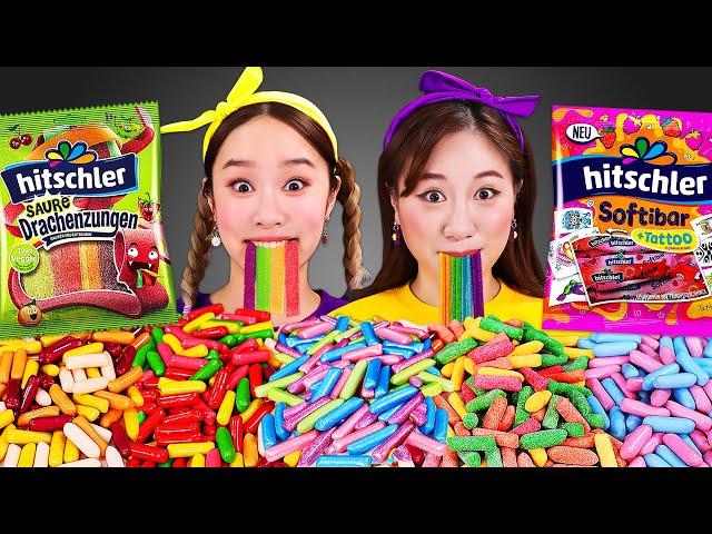 Hitschler candy party Mukbang 히츨러 캔디 파티 먹방 JiniYum 지니얌