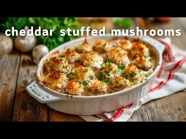 How to make LONGHORN STEAKHOUSE'S | Cheddar Stuffed Mushrooms