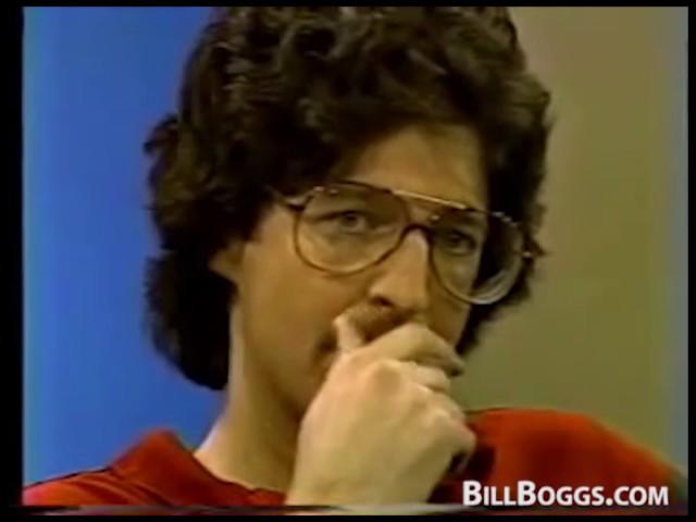 Howard Stern 1984  with Bill Boggs