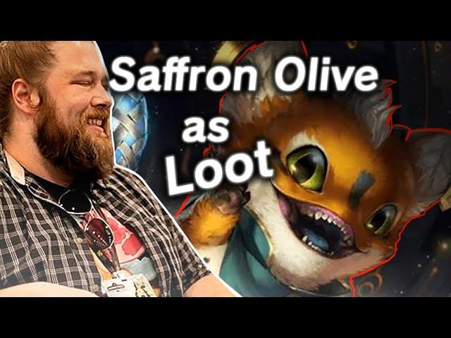 Saffron olive as Loot