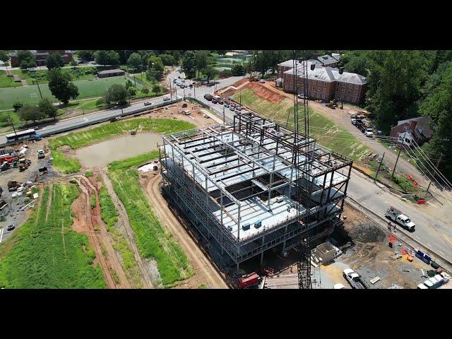 Steel Topping - UVA Data Science Building