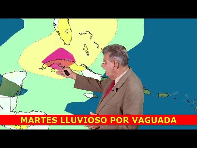 NUBLADOS Y LLUVIAS EN LAS BAHAMAS, LA FLORIDA, CUBA Y CENTROAMÉRICA