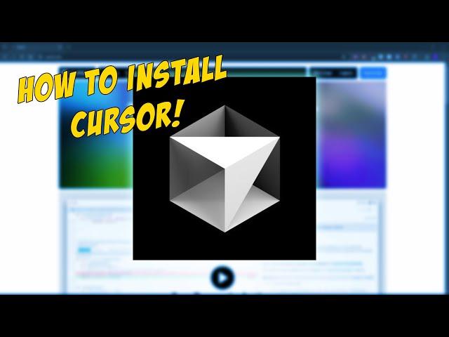 TUTORIAL: How to Set Up and Install Cursor: Your Guide to AI-Powered Code Editing