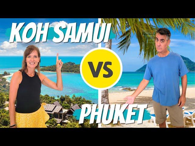 The BEST ISLANDS in Thailand  - Which Island Should You Visit, Koh Samui or Phuket? Thailand 2023