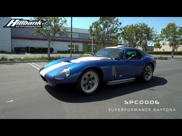 Hillbank Motor Corporation | Superformance Daytona Coupe (SPC0006)