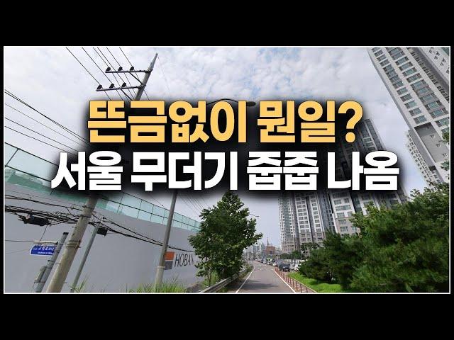 뜬금없이 나온 서울 무더기 줍줍 무순위 72세대, 호반써밋 개봉 아파트