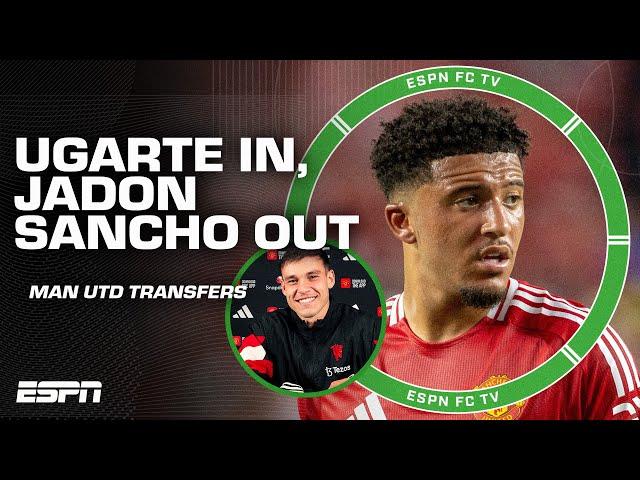 MAN UNITED TRANSFER NEWS  Manuel Ugarte in, Jadon Sancho OUT & to Chelsea | ESPN FC