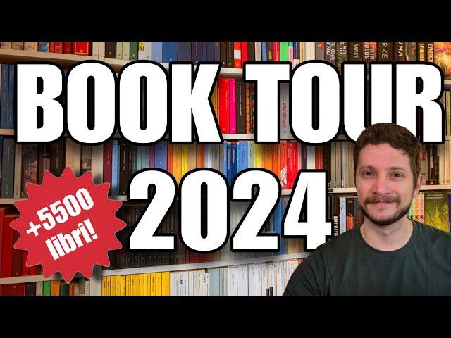 BOOKSHELF TOUR 2024 - Vi mostro tutti i miei libri