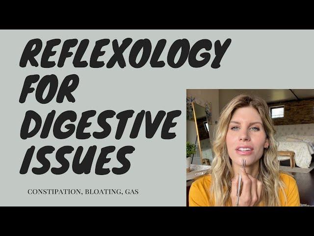 Facial Reflexology for Digestive Issues (gas, bloating, constipation)