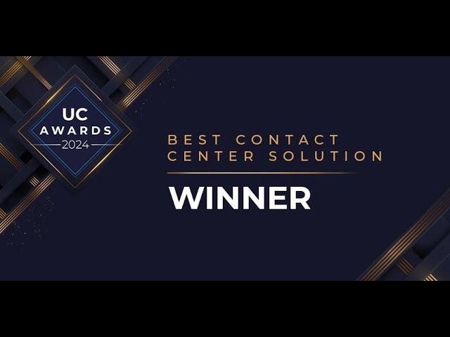 UC Awards 2024 - Best Contact Center Solution