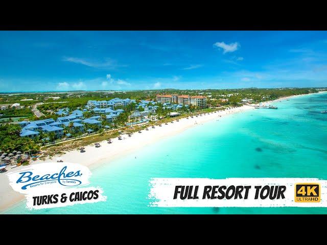 Beaches Turks & Caicos | Full Resort Walkthrough Tour & Review 4K | All Public Spaces! | 2021