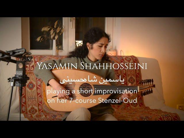 Yasamin Shahhosseini playing her new 7-course Stenzel Oud