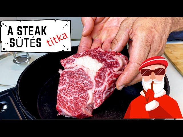 The secrets of steak cooking