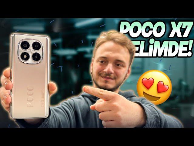 POCO X7 kutu açılımı - X serisi tamamen yenilenmiş!