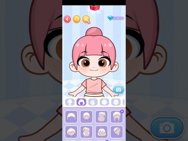 Chibi Doll Dress Up Gamesplay part1 #epicfails #coloring #fun #doll #funnyshorts #chibidollfun