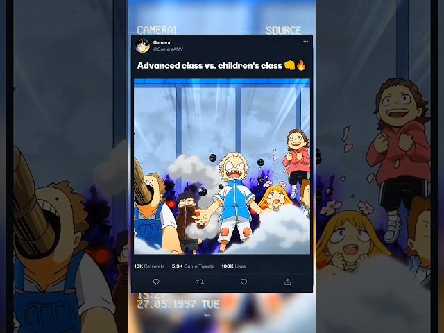 Advanced class vs. children's class  | #myheroacademia #edit #amv #mha #anime