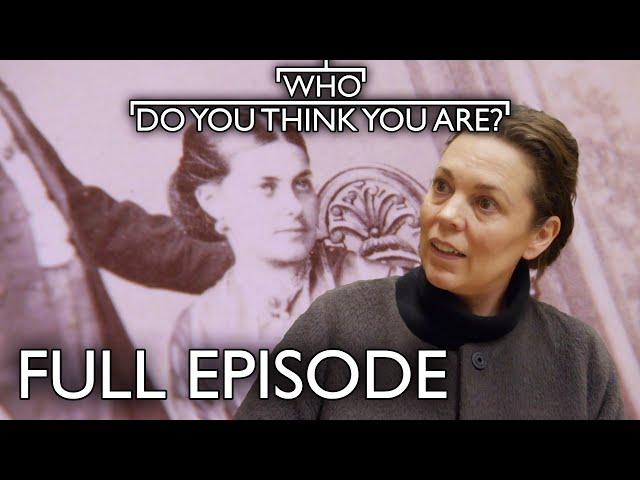 Olivia Colman shocked to discover Indian heritage! | FULL EPISODE | #WDYTYA