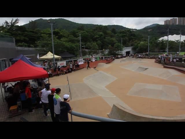 Hong Kong Street Skateboarding Contest 2016 Final Piet Guilfoyle Second Run