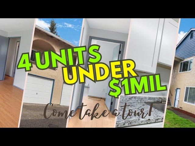 Investment Property Tours | House Hack this 4-Plex