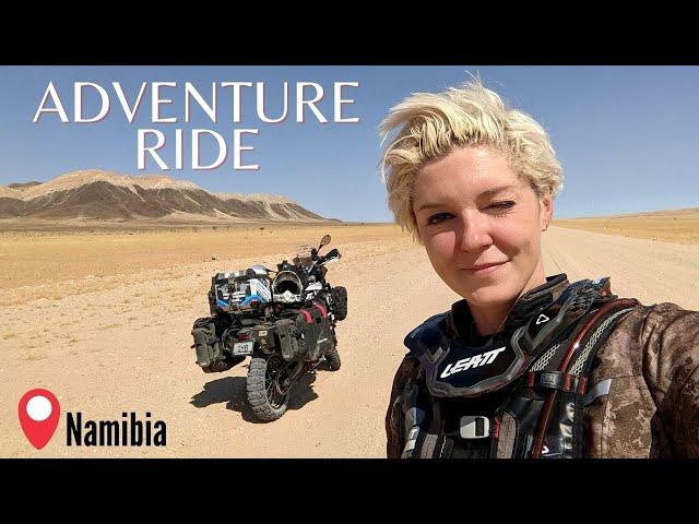 Solo Adventure Ride through Namib Desert - EP. 134