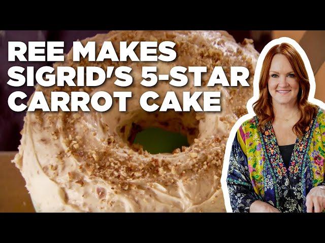 Ree Drummond Makes Sigrid's 5-Star Carrot Cake | The Pioneer Woman | Food Network