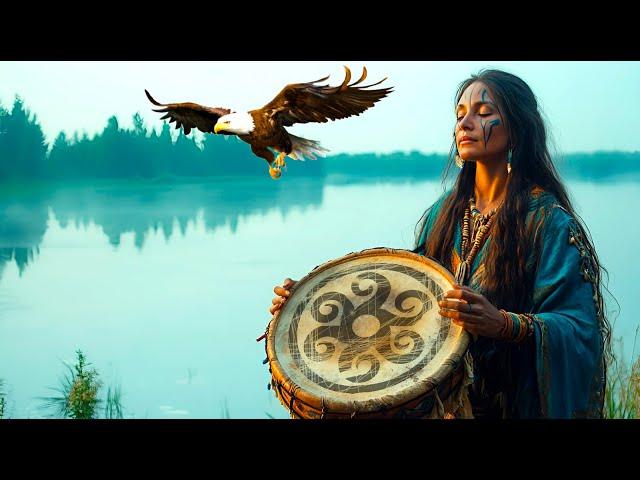 WINGS OF THE PRESENT  shamanic drumming  shamanic music  shaya meditations