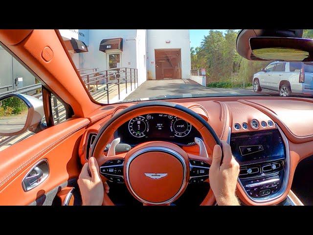 2021 Aston Martin DBX - POV Test Drive by Tedward (Binaural Audio)