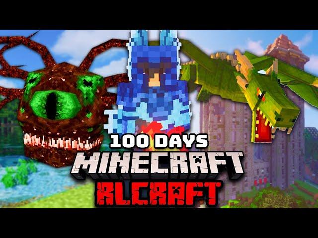 I Survived 100 Days In RLCraft Shivaxi Config (Full Movie)