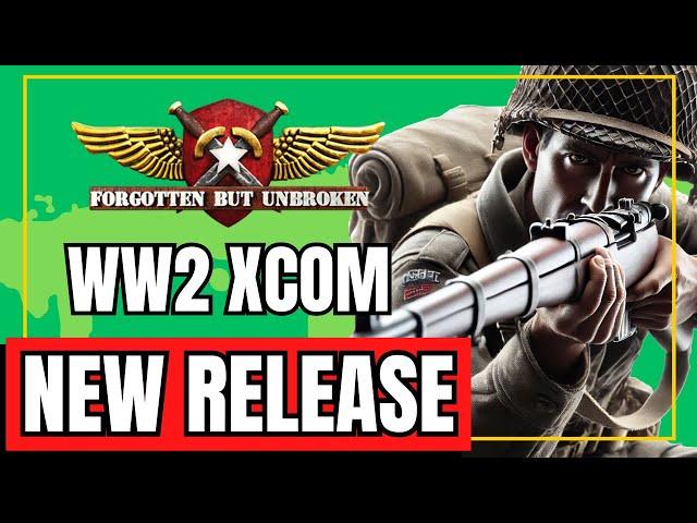 NEW: Brutal FORGOTTEN BUT UNBROKEN Gameplay FULL RELEASE Let's Play Review WW2 Turn-Based Tactics