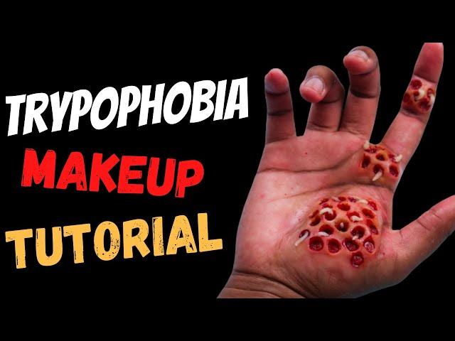 Trypophobia Makeup Tutorial !!
