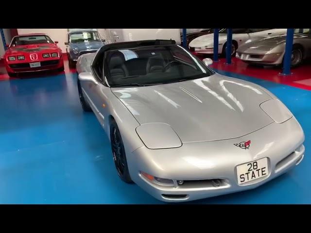 28 State Cars- 2000 Silver Corvette C5 Convertible  - WalkRound Video