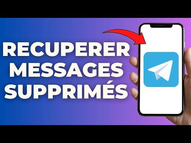 Comment Recuperer Les Messages Supprimés Sur Telegram ( FACILE )