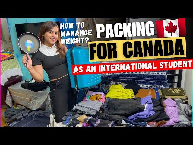 Packing for Canada | Things to pack As an international student | Manvi Gangwani