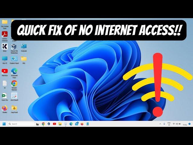 WiFi Connected But No Internet Access on Windows 11/10? Here's How to Fix It!