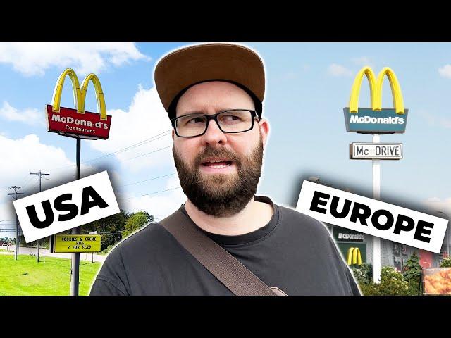 Why McDonald's is green in Europe but red in the US