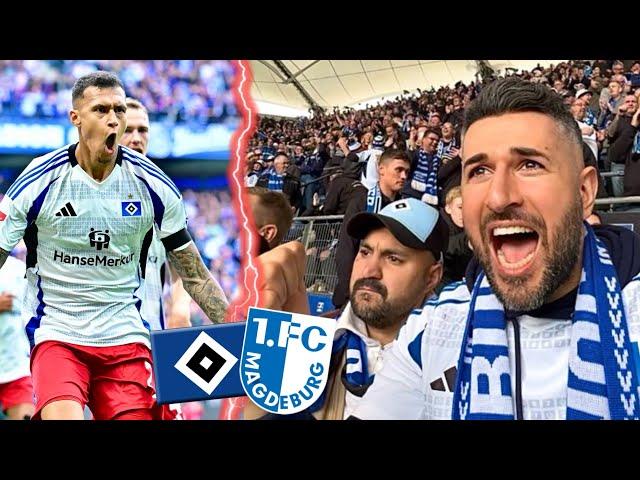 HSV BALLERT AUCH OHNE GLATZEL! Hamburger SV vs. 1. FC Magdeburg Stadionvlog