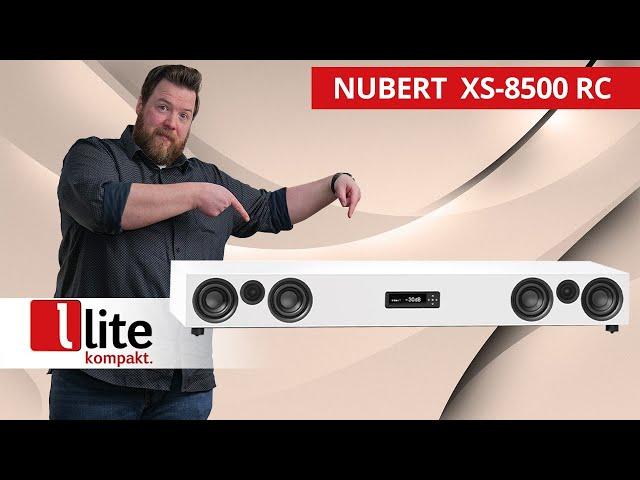 Nubert nuPro XS-8500 RC – Soundbar-Flaggschiff mit Blockbusterklang - vorgestellt