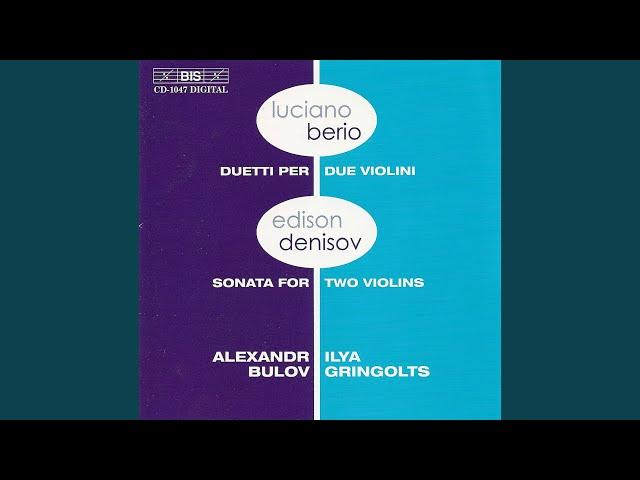 34 Duetti: XII. Daniela (Rabinovitch)
