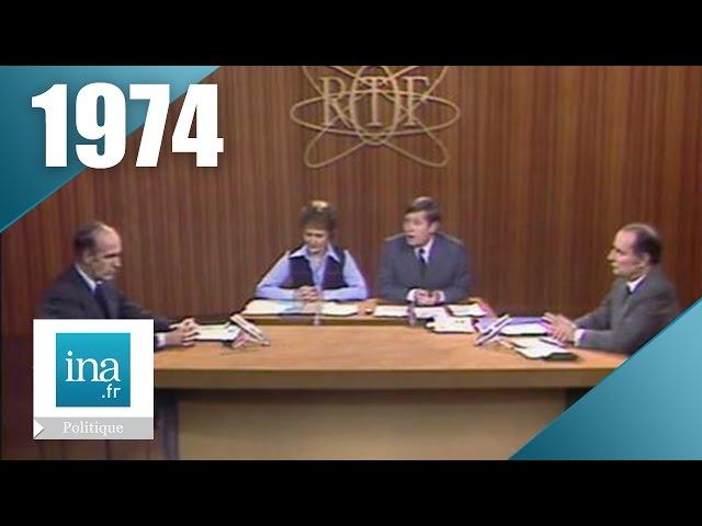 1974 : débat présidentiel Valéry Giscard D'Estaing / François Mitterrand | Archive INA