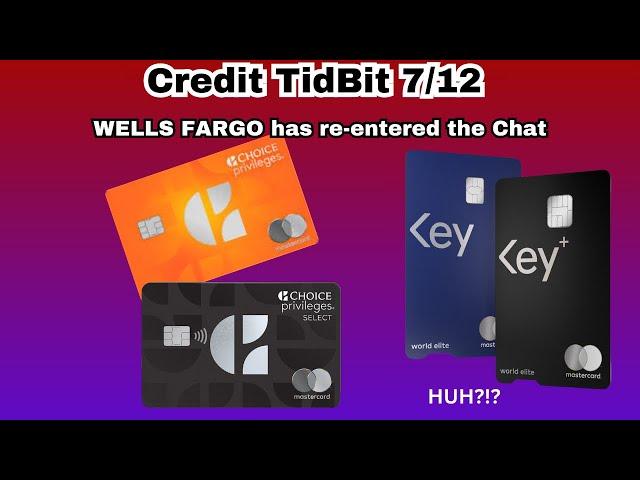 Credit Tidbit 7/12 | Wells Fargo Launches Expedia Cards