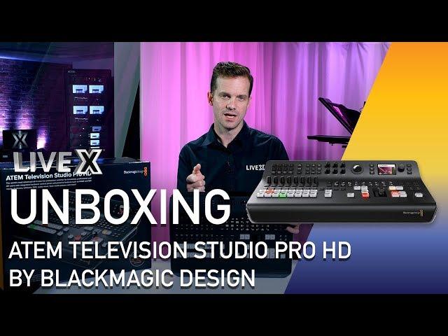 Unboxing: ATEM Television Studio PRO HD by Blackmagic Design