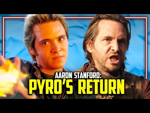 DEADPOOL & WOLVERINE: Aaron Stanford Talks Pyro's Return