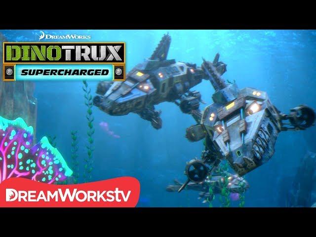 Aquadon Attack! | DINOTRUX SUPERCHARGED