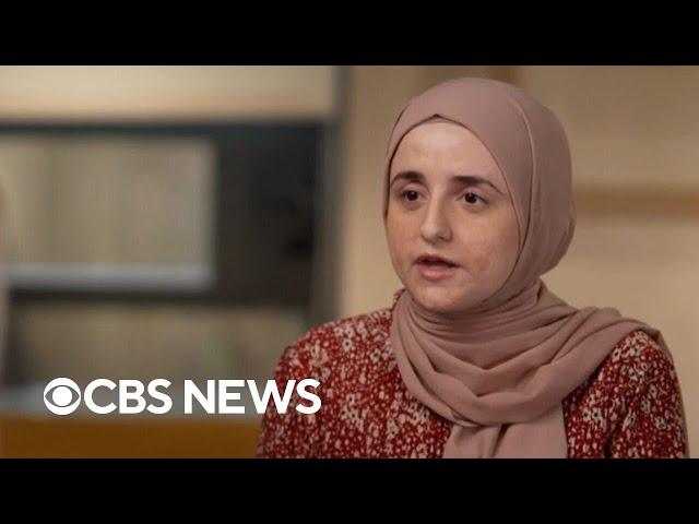 Mahmoud Khalil's wife recounts his arrest in first TV interview
