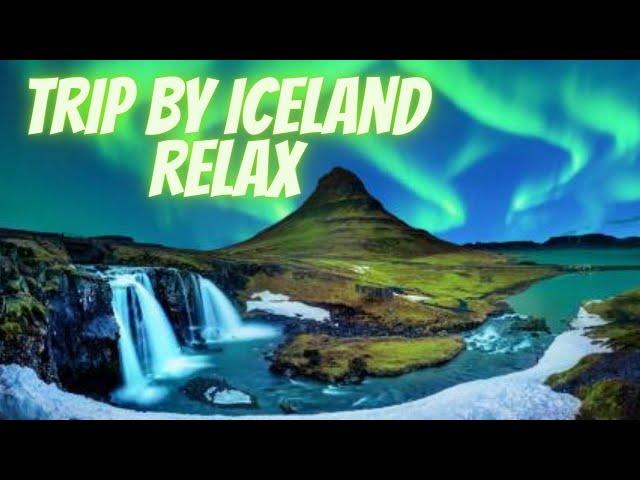 Travel with us through Iceland [ enjoy the relaxing music ] relax with beautiful drone recordings